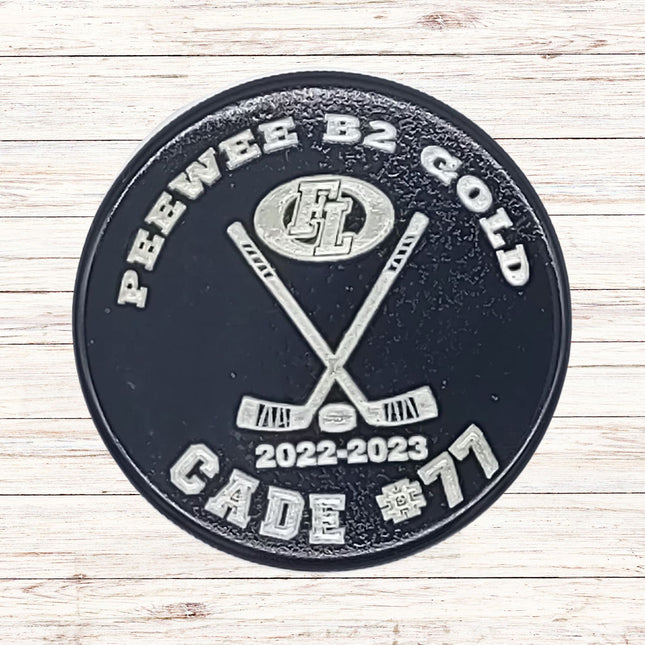 Personalized Hockey Puck: Engraved Team Keepsake Gift