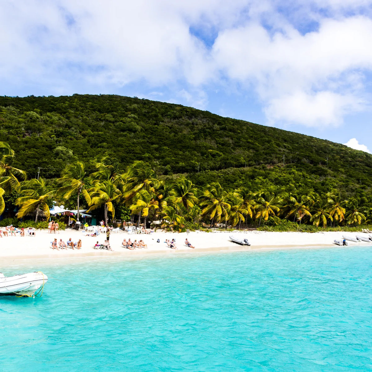 Marina & Waterfront at White Bay, Jost Van Dyke.