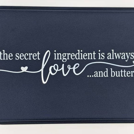 User Aluminum Cake Pan | Personalized Cake Pan | Cake Pan With Lid | The Secret Ingredient is Love and Butter