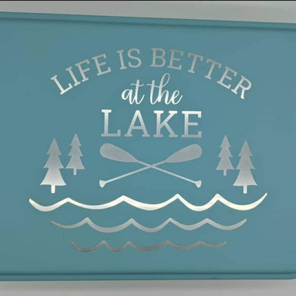Personalized Aluminum Cake Pan| Life Is Better At the Lake