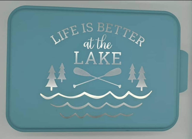 Personalized Aluminum Cake Pan| Life Is Better At the Lake