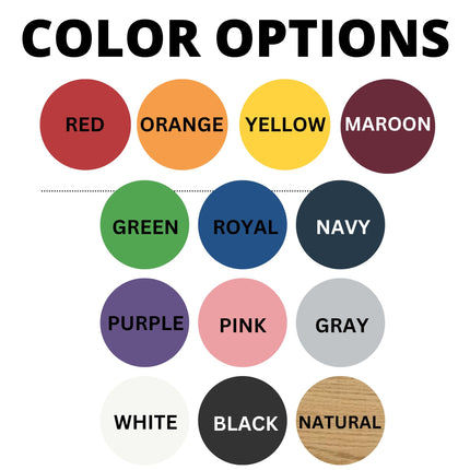 Custom Basketball Earrings With Number | Hand Painted Wood Team Earrings