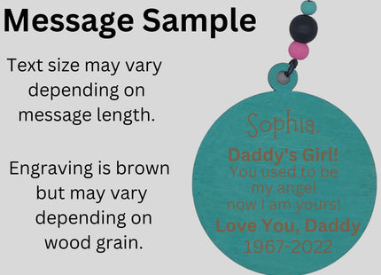 Butterfly Memorial Ornament, Kids Memorial Ornament, Personalized Memorial Ornament, Parent Loss, Family Member Loss