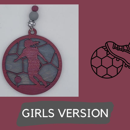 Personalized Soccer Ornament: Custom Team Keepsake