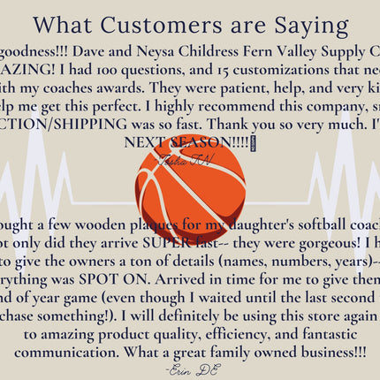 Custom Football Jersey Number Earrings: Hand Painted Wood Team Colors