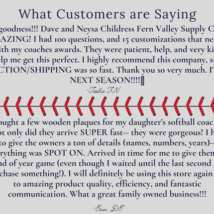 Baseball Softball Team Water Bottles | Personalized Custom Player Gift