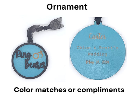 Ring Bearer Gift Box | Personalized Wedding Gift | Ring Bearer Thank You | Ring Security