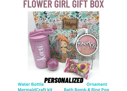 Flower Girl Gift Box | Personalized Wedding Gift | Flower Girl Thank You