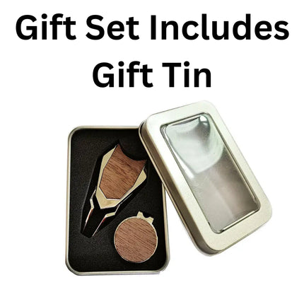 Golf Divot Tool and Ball Marker Personalized Gift Set | Groomsman Gift | Father's Day Gift | Mother's Day Gift