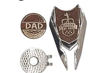 Personalized Golf Gift | Golf Divot Tool | Golf Ball Marker Set | Groomsman Gift | Gift for Him | Gift for Dad | Bosses Gift