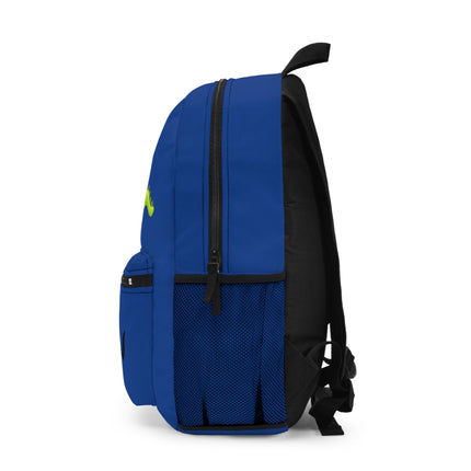 Kids Dinosaur School Backpack | Personalized School Bag | Dark Blue Book Bag