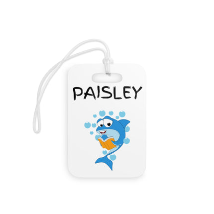 Kids School Backpack Tag | Shark Schoolbag Label | Back to School Personalized Label | Personalized Child Backpack