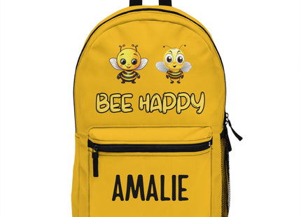 Kids Yellow Bee School Backpack | Personalized School Bag | Back to School