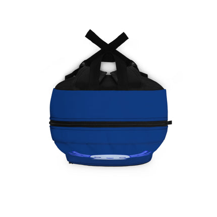Kids Axolotl School Backpack | Personalized School Bag | Navy Blue Book Bag