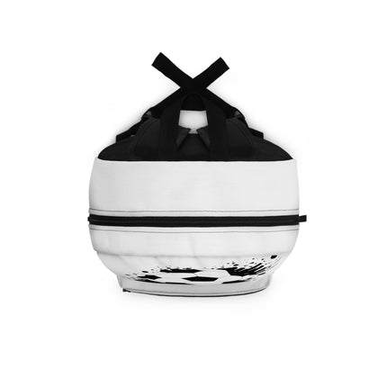 Kids Soccer School Backpack | Personalized School Bag | White Book Bag