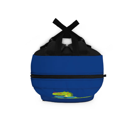 Kids Dinosaur School Backpack | Personalized School Bag | Dark Blue Book Bag