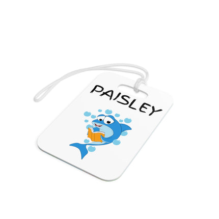 Kids School Backpack Tag | Shark Schoolbag Label | Back to School Personalized Label | Personalized Child Backpack