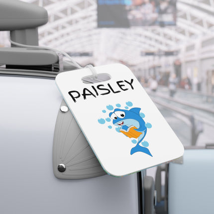 Kids School Backpack Tag | Shark Schoolbag Label | Back to School Personalized Label | Personalized Child Backpack