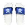 Kids Beach Sandals | Axolotl Sandals | Youth Flip Flops | Childrens Slide Sandals | Dark Blue Animal Sandals