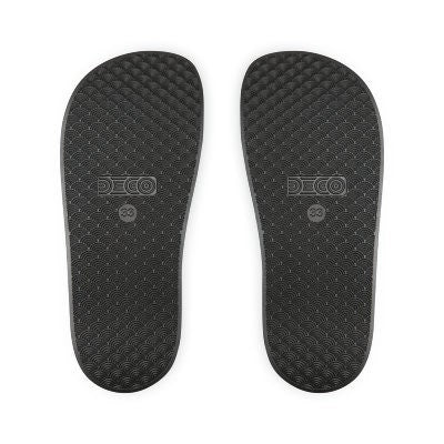 Kids Beach Sandals | Capybara Sandals | Youth Flip Flops | Childrens Slide Sandals | Retro Sandals | Don't Worry Be Capy White Shoes