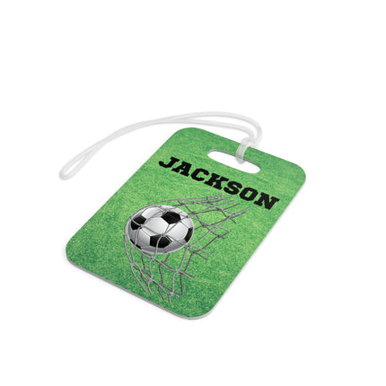 Kids School Backpack Tag | Soccer Schoolbag Label | Back to School Personalized Label | Personalized Child Backpack