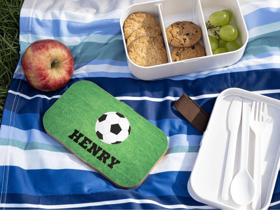 Personalized Bento Box | Baseball Bento Lunch Box | Kids School Snack Container | Custom Lunch Box