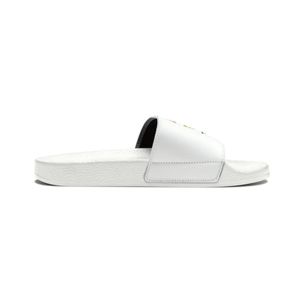 Kids Beach Sandals | Capybara Sandals | Youth Flip Flops | Childrens Slide Sandals | Retro Sandals | Don't Worry Be Capy White Shoes