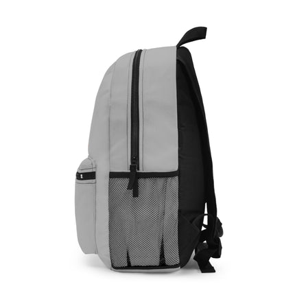 Kids Giraffe School Backpack | Personalized School Bag | Gray Book Bag
