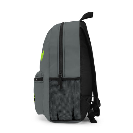 Kids Bookworm School Backpack | Personalized School Bag | Dark Gray Book Bag