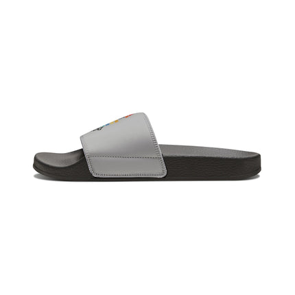 Men's Beach Sandals | Capybara Sandals | Youth Flip Flops | Men's Slide Sandals | Retro Sandals | Don't Worry Be Capy Gray Shoes