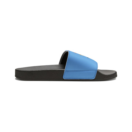 Men's Beach Sandals | Capybara Sandals | Youth Flip Flops | Men's Slide Sandals | Retro Sandals | Don't Worry Be Capy Light Blue Shoes