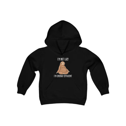 Kids Sloth Sweatshirt | Youth Hooded Sweatshirt | Animal Lover Gift | Child Sloth Gift | Sloth Hoodie