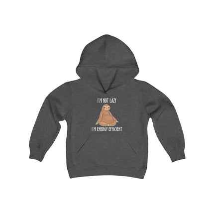 Kids Sloth Sweatshirt | Youth Hooded Sweatshirt | Animal Lover Gift | Child Sloth Gift | Sloth Hoodie