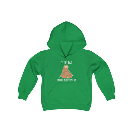 Kids Sloth Sweatshirt | Youth Hooded Sweatshirt | Animal Lover Gift | Child Sloth Gift | Sloth Hoodie