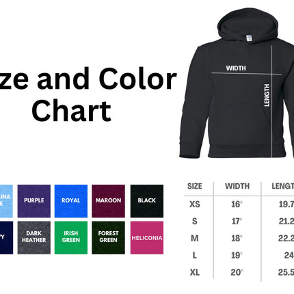 Kids Sloth Sweatshirt | Youth Hooded Sweatshirt | Animal Lover Gift | Child Sloth Gift | Sloth Hoodie