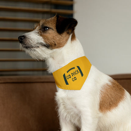 Green Bay Dog Bandana Collar: Wisconsin Football Pet Gift
