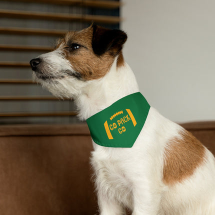 Green Bay Dog Bandana Collar: Wisconsin Football Pet Collar