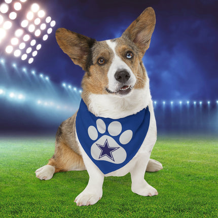 Dallas Football Dog Bandana Collar: Texas Pet Gift