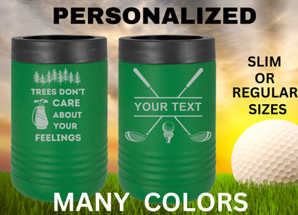 Custom Dad Gift | Golf Can Cooler |Beer Can Cooler | Personalized Beverage | Gift for Husband | Golf Gift | Groomsman Gift