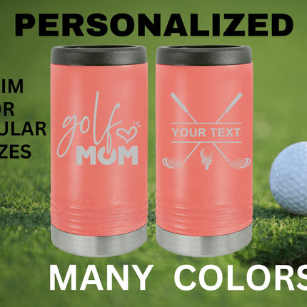 Custom Women's Golf Gift | Golf Can Cooler | Beer Can Cooler | Bachelorette Gift | Gift for Mom | Golf Gift | Gift for Wife