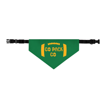 Green Bay Dog Bandana Collar: Wisconsin Football Pet Collar