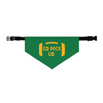 Green Bay Dog Bandana Collar: Wisconsin Football Pet Collar