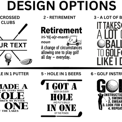 Golf Bag Tag | Custom Golf Gift | Personalized Groomsman Gift | Monogram Golf Gift | Wedding Party Gift | Retirement Gift | Bachelor Gift
