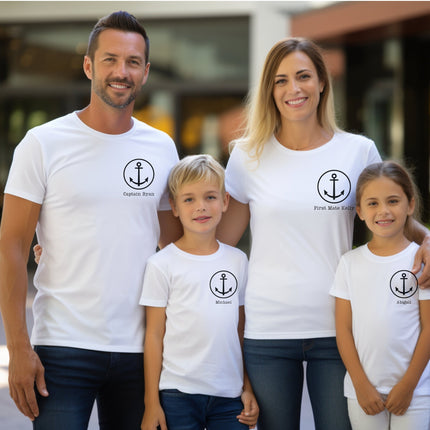 Personalized Family Cruise T-Shirt: Custom Group Vacation Shirts