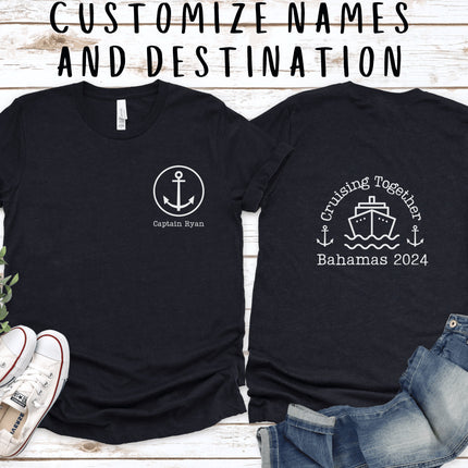 Personalized Family Cruise T-Shirt: Custom Group Vacation Shirts