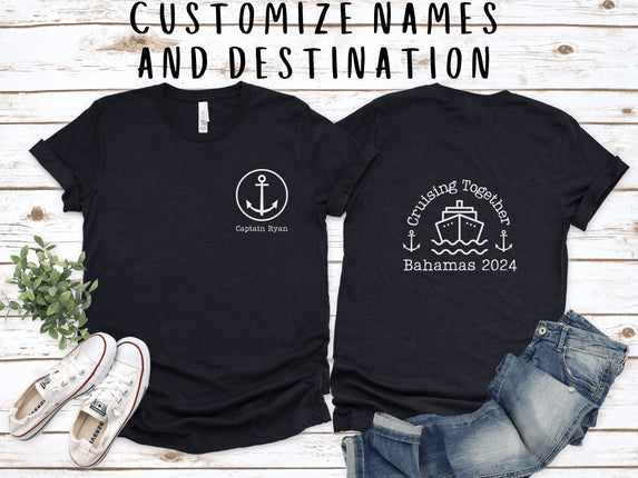Personalized Family Cruise T-Shirt: Custom Group Vacation Shirts