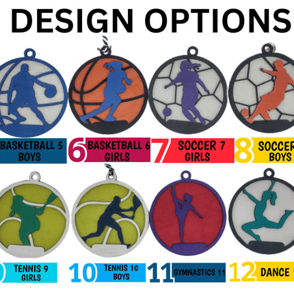 Personalized Team Ornament | Sports Gift | Custom Christmas 0rnament | Holiday Sports Gift | Sports Team Ornament | Sports Team Keepsake