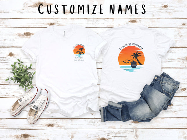 Personalized Family Cruise Shirt: Custom Group Travel Tee