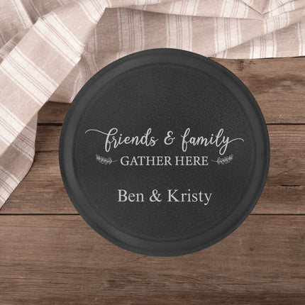 Personalized Aluminum Cake Pan or Pie Tin: Engraved Baking Gift with Lid