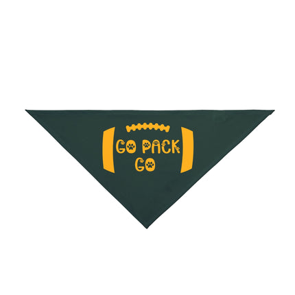 Go Pack Go Dog Bandana: Wisconsin Football Pet Gift